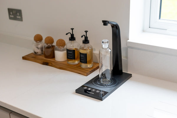 Habit Tap T3 Monofit watertap - inbouw waterkoeler met heet water en energiezuinige EcoModus - koud en heet water dispenser - koud water tap, watertap kantoor, watertap horeca